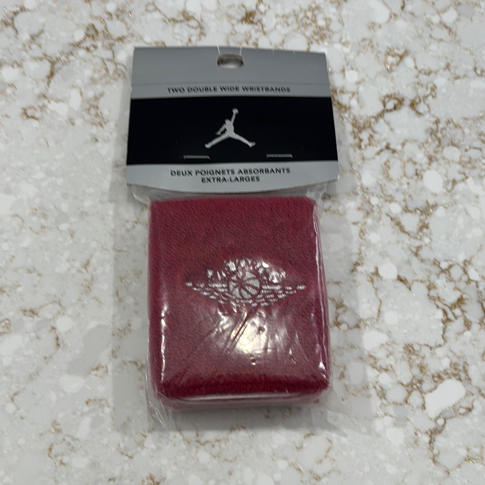 Nike Jordan Red Wristbands